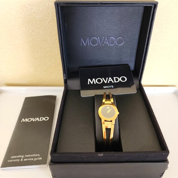 Movado Gold Tone Amarosa Ladies Watch main image 12
